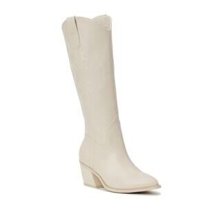 Madden NYC New Womens Redford White Cowboy, Western Boots Size 8